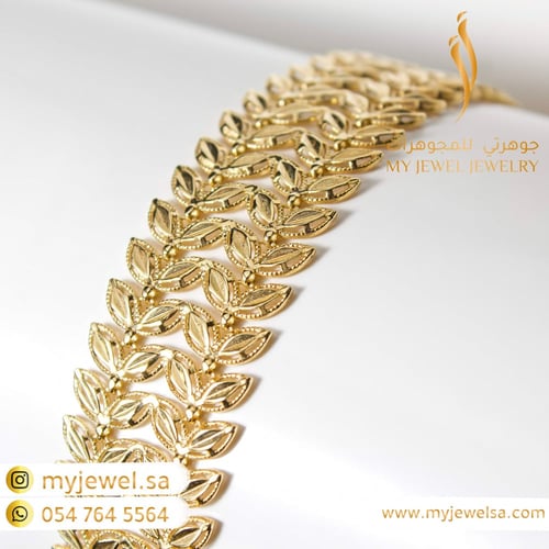اسواره ذهب غصن الزيتون (BR.020)