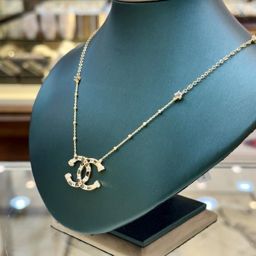 عقد شانيل ذهب (NL.101)