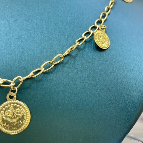 عقد ذهب جنيهات عثماني (NL.094)