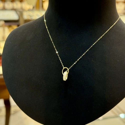 عقد ذهب توينز (NL.107)