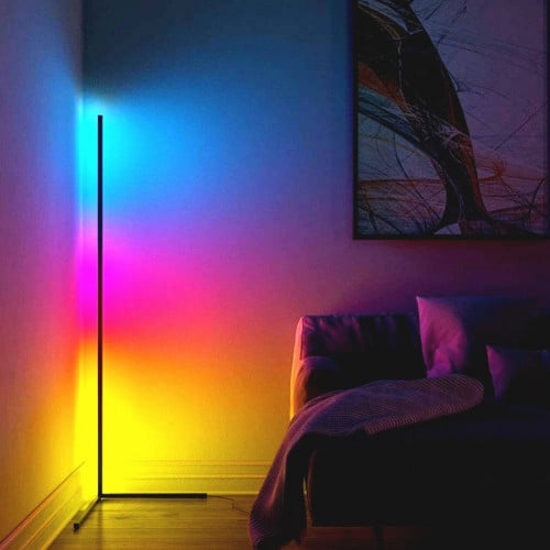 إضاءة أرضية زاوية RGB