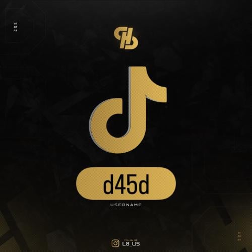 TikTok User : @d45d