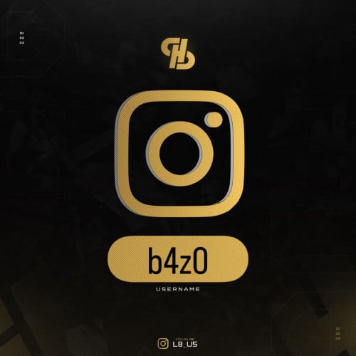 Instagram User : @b4z0