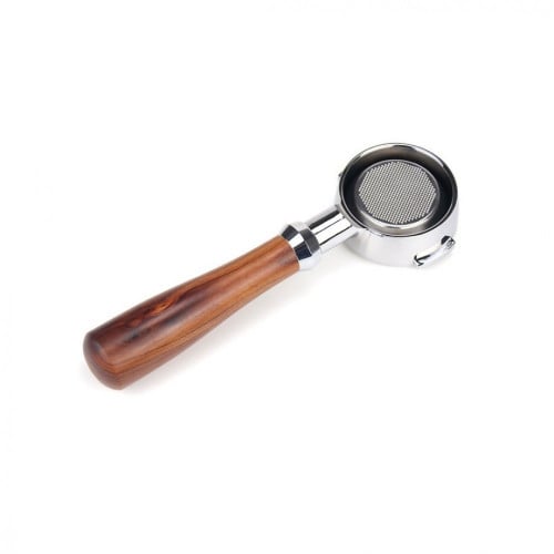 Exposed Portafilter 58 ml Wooden - 2 Blades