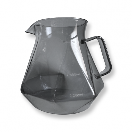Transparent black server 600 ml