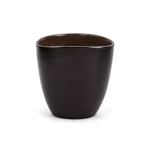 Asymmetric coffee mug