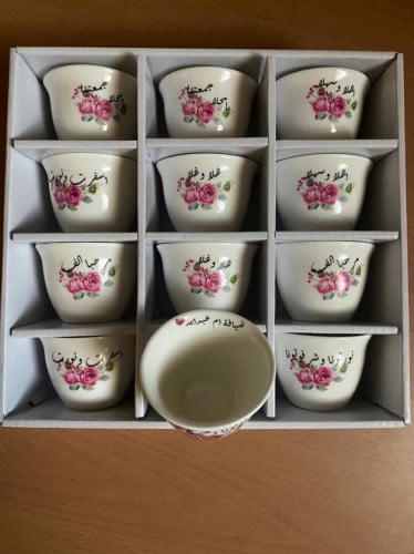 فناجيل قهوه 12 حبه