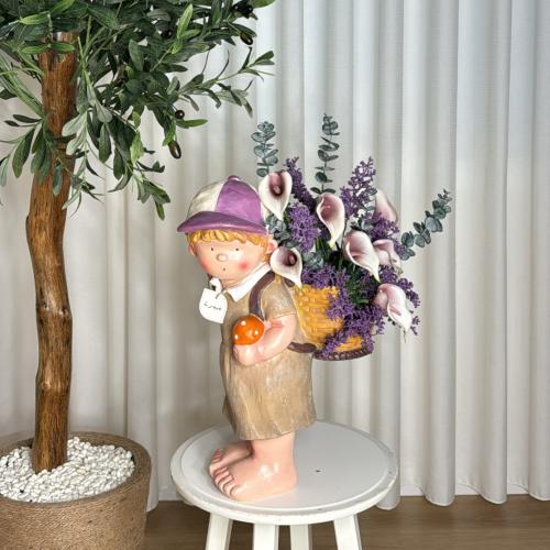 ديكور ورد صناعي