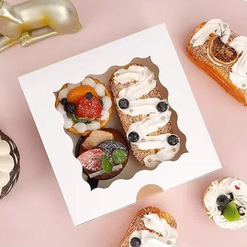 علب ورقيه بنافذه