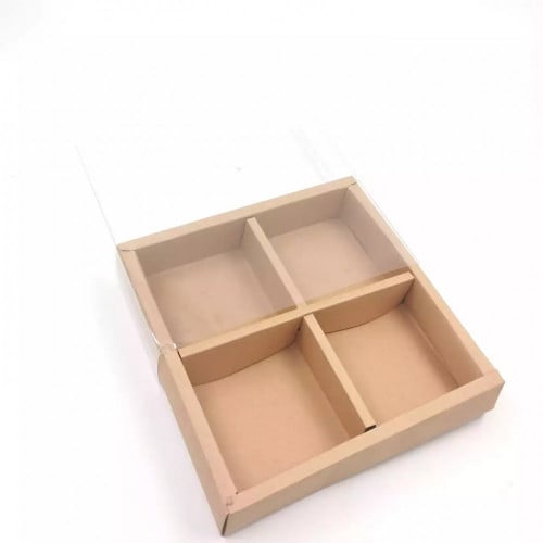 علب بتقسيم رباعي