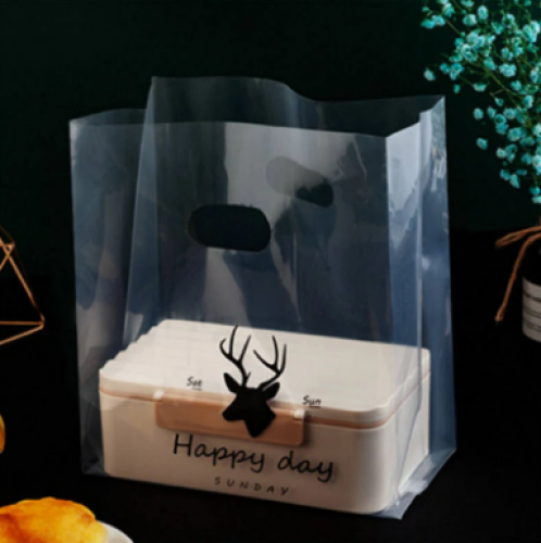 طباعة كيس بلاستيك شفا40*50 باله 20 كيلو