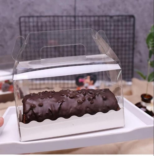 بوكس شفاف بمسكة