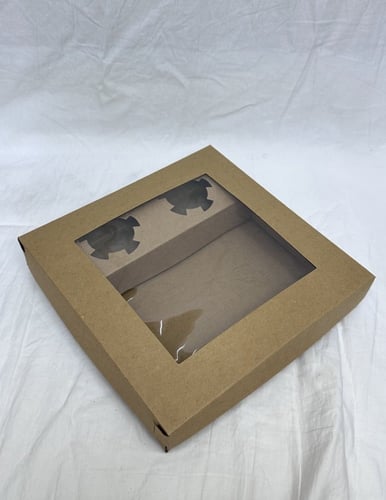 علب مقسم شاورما + برقر حامل صوص