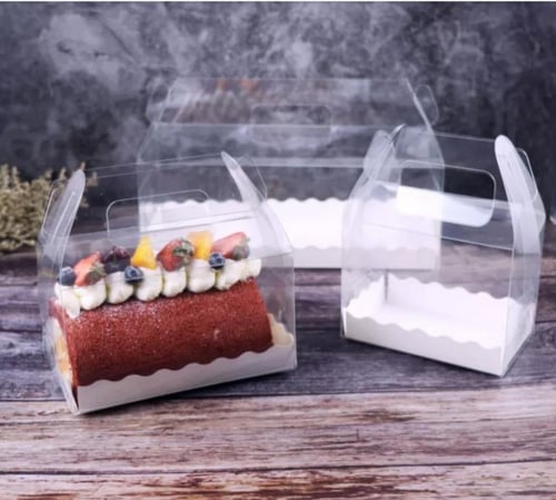 بوكس شفاف بمسكة