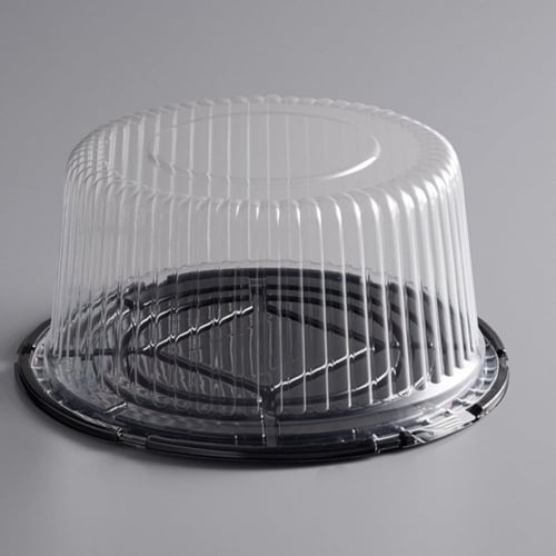 علب كيك بلاستيك