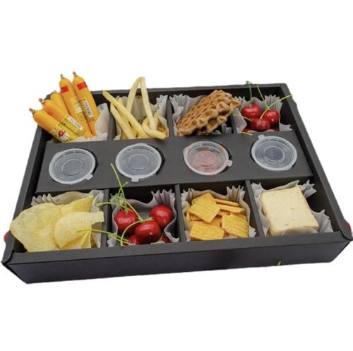 علب مقسمة بفتحات صوص 8تقسيمات عدد 12 علبه