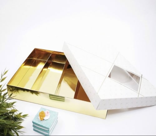 بوكس مقسم ذهبي