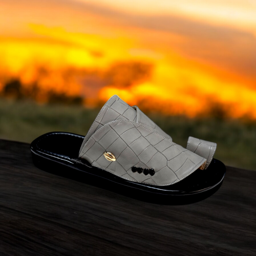 حذاء شرقى - رصاصي تمساح - وسط