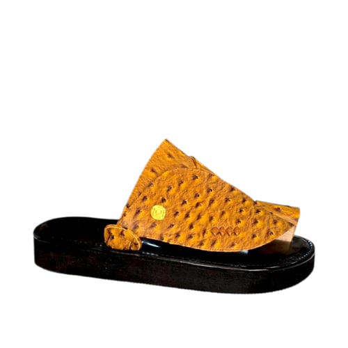 حذاء شرقي نقش النعام