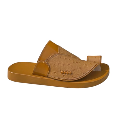 حذاء شرقي طبي جلد طبيعي