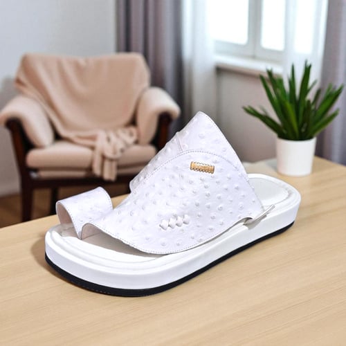 حذاء شرقي جلد طبيعي وطني