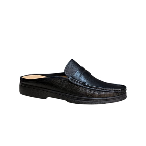 نعال جلد طبيعي مفتوح