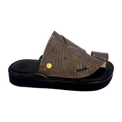 حذاء شرقي -لازار رصاصي × اسود مرتفع