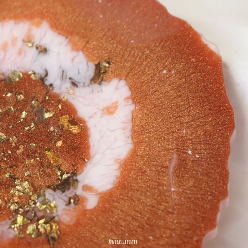 pink & bronzee كوستر