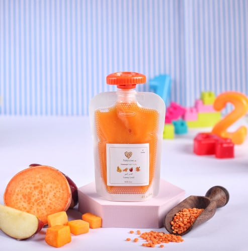 العدس مع الخضروات