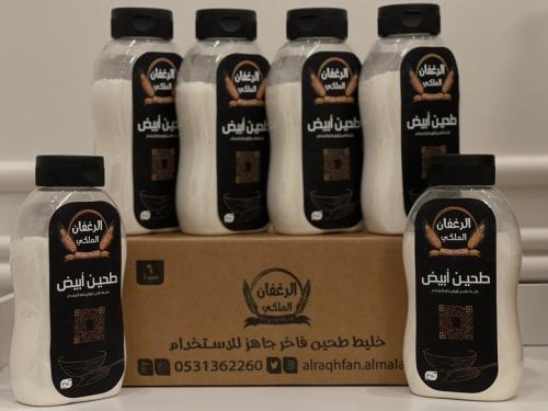 6 علب رغفان 3 بر 3 ابيض