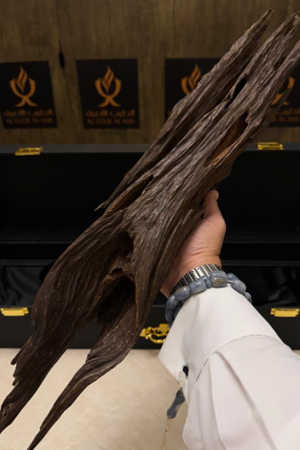 قطعة عود هندي لضيافة و الاهداء الوزن 930 جرام فخمة