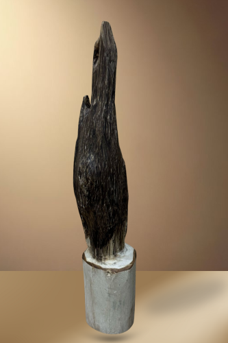 قطعة عود فتنامي حقيقي لديكور الوزن 204 جرام