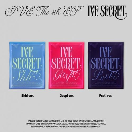 IVE - 4th Mini Album [IVE SECRET] (Random Ver.)