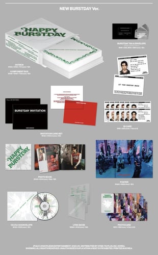 SEVENTEEN - 5th Album [HAPPY BURSTDAY] (Random Ver...