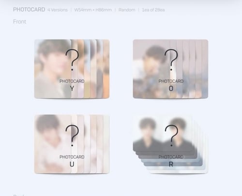 BTS - [Love Yourself 'Tear'] 3rd Album Random Vers...