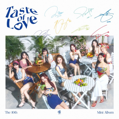 TWICE - [TASTE OF LOVE] 10th Mini Album RANDOM Ver...
