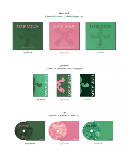 TXT - [THE NAME CHAPTER: TEMPTATION] 5th Mini Albu...