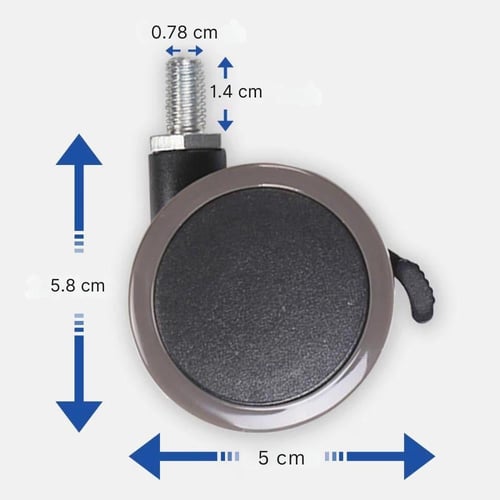 عجلات متحركة لمكاتب الوقوف