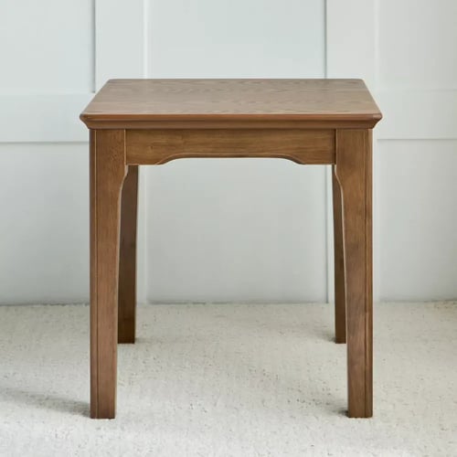 طاولة جانبية خشبية