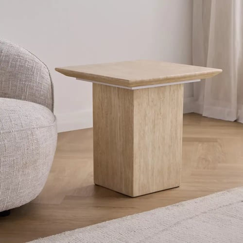 طاولة رخام جانبية