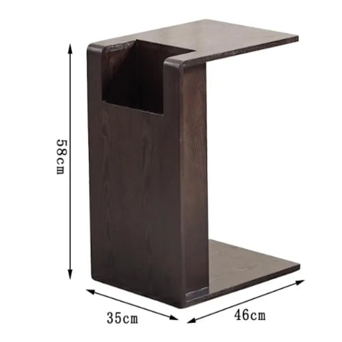 طاولة خشب جانبية بتصميم إيطالي