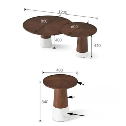 طاولة قهوة مودرن