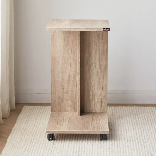 طاولة جانبية بعجلات