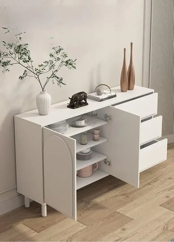 خزانه جانبيه ابيض