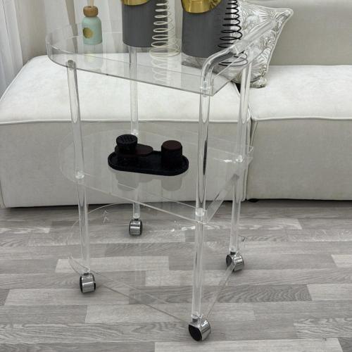 عربة ضيافة شفافة