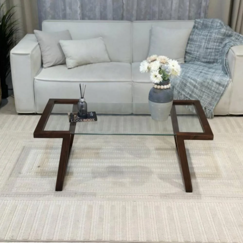 طاولة ضيافة خشب سنديان