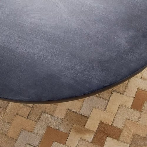 طاولة قهوة بسطح خشبي - برين