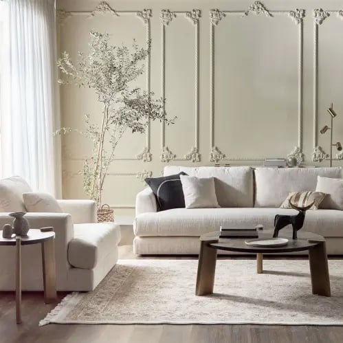 طاولة قهوة بسطح سيراميك