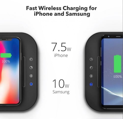 تاوترونكس إضاءه ليد مع شاحن وايرلس