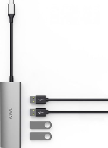 وصله لاجهزة الماك WIWU ALPHA 4/1